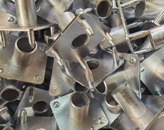 Heyulin Steel Stage Accessories Full Set Four-Claw Tray Top Support with Two-Claw Tray Thickened Stage Connection Plate Legs