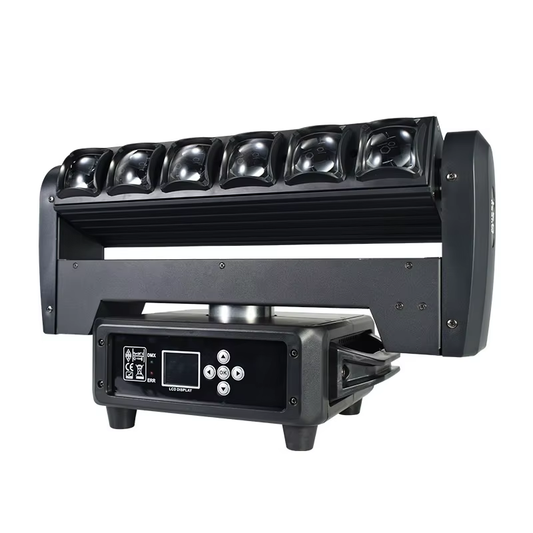 Double-Sided LED Strobe Light Bar RGBW Atmosphere Stage Lighting 500w Power Aluminum Lamp Body Rotating for Moving Head Beam