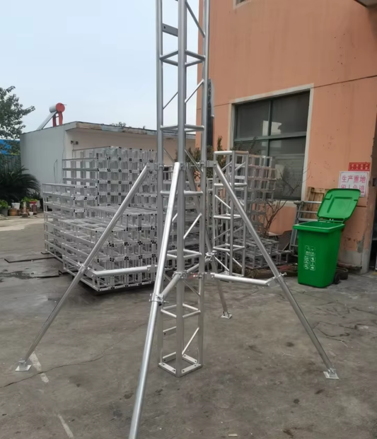 Heyulin Triangular Diagonal Brace for Lighting Frame Accessories Aluminum Alloy and Steel Diagonal Safety Brace for Truss