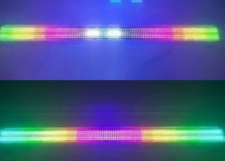 Heyulin 720 LED Matrix Light Strip for Performance Conference Room or Bar RGBW Emitting Color Controlled by DMX512 Aluminum Body