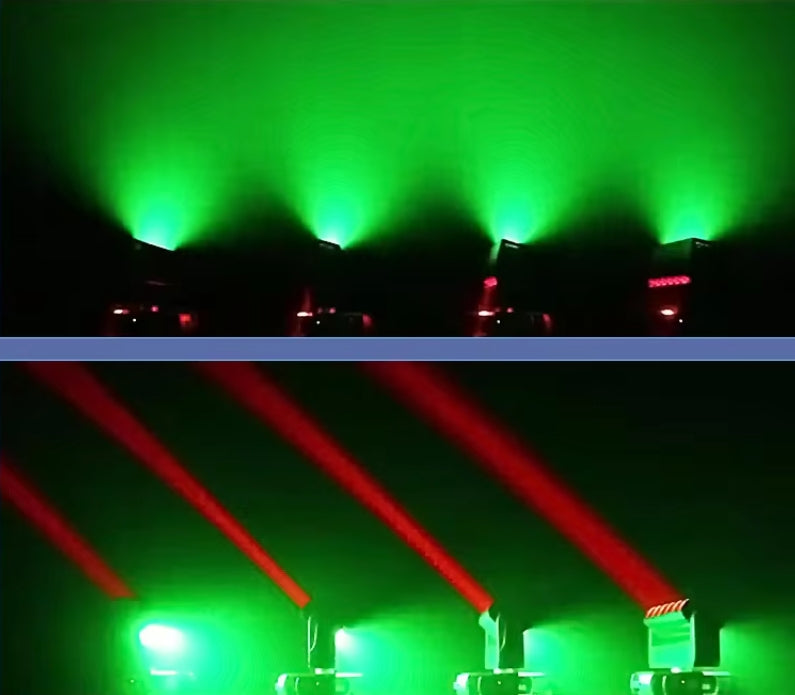Double-Sided LED Strobe Light Bar RGBW Atmosphere Stage Lighting 500w Power Aluminum Lamp Body Rotating for Moving Head Beam