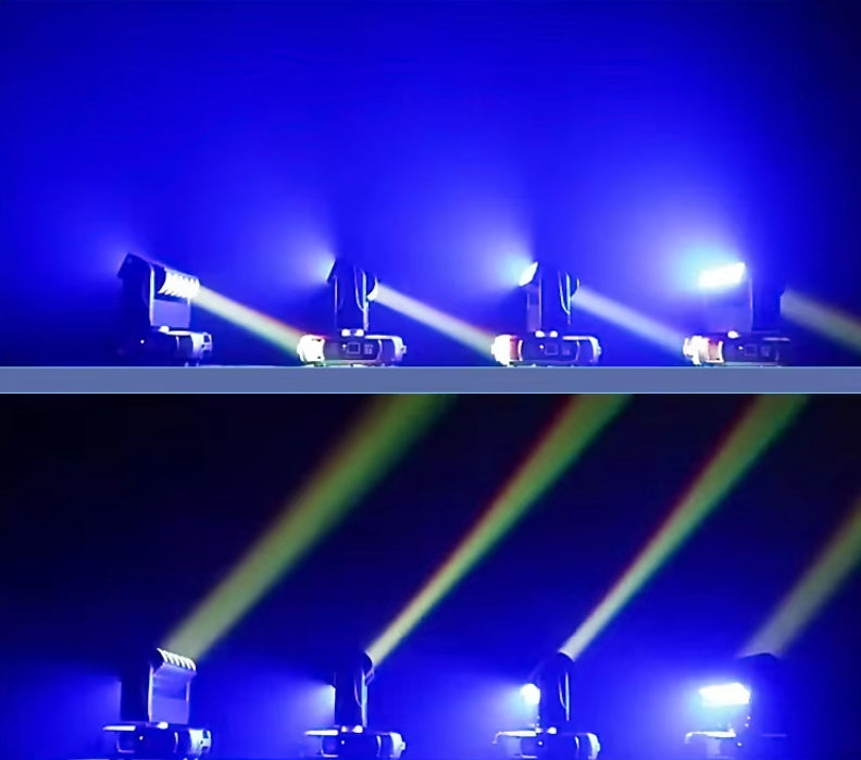 Double-Sided LED Strobe Light Bar RGBW Atmosphere Stage Lighting 500w Power Aluminum Lamp Body Rotating for Moving Head Beam