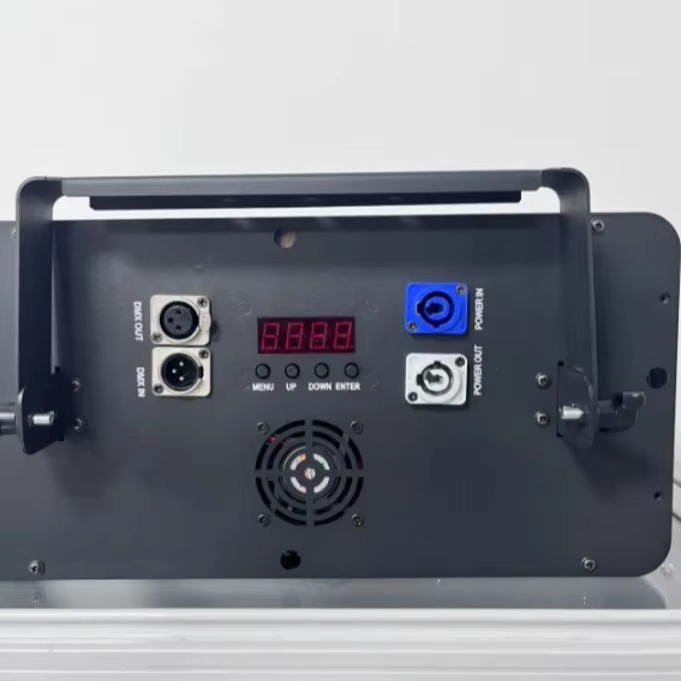 Two-Eyed Retro LED Stage Bar with RGBW Vintage Racing Effect Disco Background Lighting DMX512 Control Mode Nightclub LiveStream