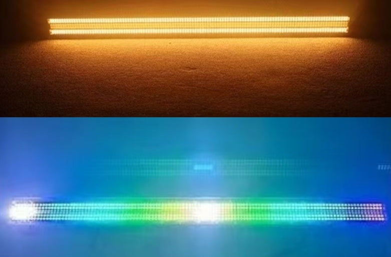 Heyulin 720 LED Matrix Light Strip for Performance Conference Room or Bar RGBW Emitting Color Controlled by DMX512 Aluminum Body